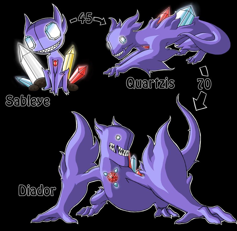 Sableye_Evolutions_Re_do_by_Kevichan.jpg